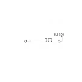 Измерительная клемма с размыкателем Weidmuller WMF 2.5 DI BLZ BL 1537880000