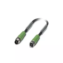 Кабель для датчика / исполнительного элемента - SAC-4P-M 8MS/ 3,0-PUR/M 8FSSH - 1574603 Phoenix contact