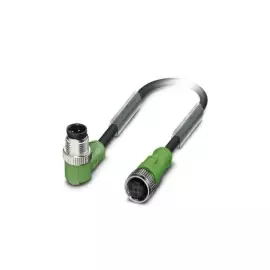 Кабель для датчика / исполнительного элемента - SAC-4P-M12MR/0,3-PUR/M12FS - 1668593 Phoenix contact