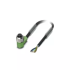 Кабель для датчика / исполнительного элемента - SAC-5P- 1,5-PUR/M12FR - 1669851 Phoenix contact