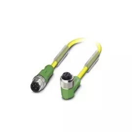 Кабель для датчика / исполнительного элемента - SAC-4P-M12MS/0,3-PUR/M12FR D - 1696057 Phoenix contact