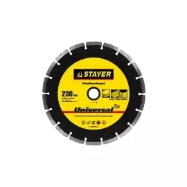 Круг отрезной алмазный для УШМ STAYER PROFESSIONAL 3660-230_z01