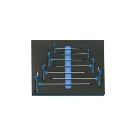 Набор ключей шестигранных в CT ложементе 2/4 GEDORE 2005 CT2-2143 KTX 2016567