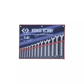 Набор комбинированных ключей KING TONY 1215MR01