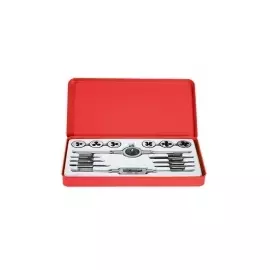 Набор метчиков и плашек М3 - М10, 14 предм. MATRIX MASTER 77345