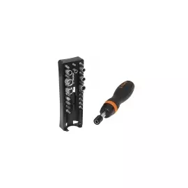 Отвертка с трещоткой и битами 18222 JDM-24 TRUPER 18222