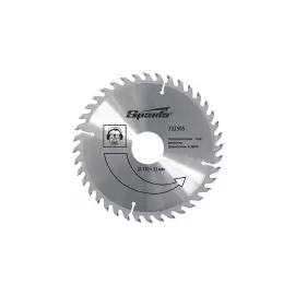 Пильный диск по дереву, 180 х 22мм, 40 зубьев SPARTA 732425