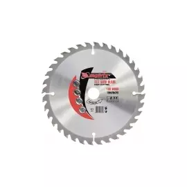 Пильный диск по дереву, 210 х 32мм, 24 зуба + кольцо 30/32 MATRIX Professional 73224