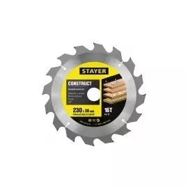 Пильный диск по дереву с гвоздями STAYER MASTER 3683-230-30-16