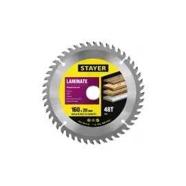 Пильный диск по ламинату STAYER MASTER 3684-160-20-48