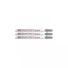 Полотна для электролобзика по дереву, 3 шт. T101BF, 75 x 2,5мм, Bimetal MATRIX Professional 78211