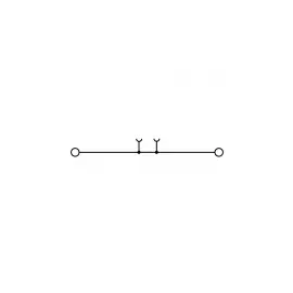 Проходная клемма Weidmuller PDU 16S BL 2062900000