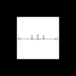 Проходная клемма Weidmuller WDU 2.5/10 BEZ/NE 1020800000