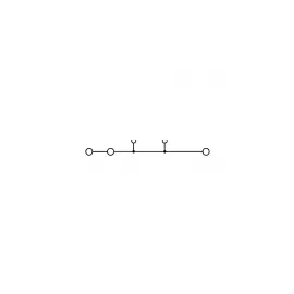 Проходная клемма Weidmuller ZDU 4/3AN OR 8670050000