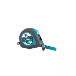 Рулетка "Ergonomisch", 5 м x 19 мм, магнитный обрезиненный зацеп GROSS 31102