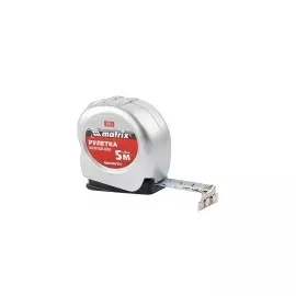 Рулетка Magnetic, 5 м х 19 мм, магнитный зацеп MATRIX 31011