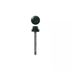 Саморезы для кровельных материалов окрашенные RAL 6005 ЗУБР 4-300315-48-060-6005