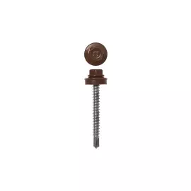 Саморезы для кровельных материалов окрашенные RAL 8017 ЗУБР 4-300315-48-065-8017