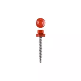 Саморезы для кровельных материалов окрашенные RAL 3003 ЗУБР 4-300315-48-080-3003