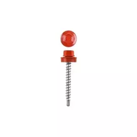 Саморезы для кровельных материалов окрашенные RAL 3003 ЗУБР 4-300315-48-060-3003