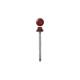 Саморезы для кровельных материалов окрашенные RAL 3003 ЗУБР 4-300310-48-060-3003