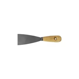 Шпатель с деревянной ручкой 80 мм FIT DIY 06080