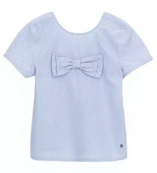 Блузка с коротким рукавом для девочки