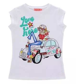 Футболка для девочки Original Marines (3-4 года (Рост 98-104))