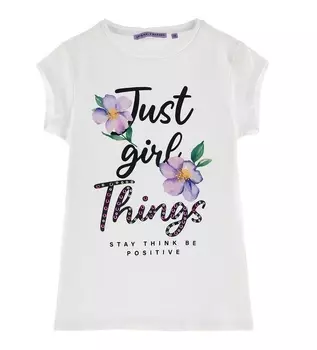 Футболка для девочки Original Marines (5-6 лет (Рост 110-116))