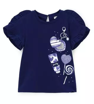 Футболка для маленькой девочки Original Marines (12-18 месяцев (Рост 80-86))