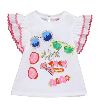 Футболка для маленькой девочки Original Marines (12-18 месяцев (Рост 80-86))