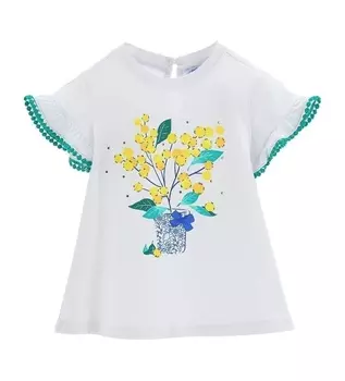 Футболка для маленькой девочки Original Marines (9-12 месяцев (Рост 74-80))