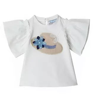 Футболка для маленькой девочки Original Marines (9-12 месяцев (Рост 74-80))