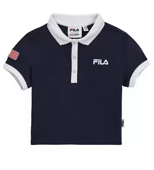 Футболка-поло для девочки