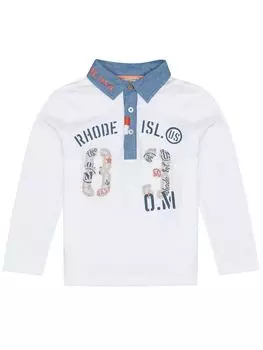 Футболка поло с длинным рукавом Original Marines