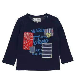 Футболка с длинным рукавом для маленького мальчика