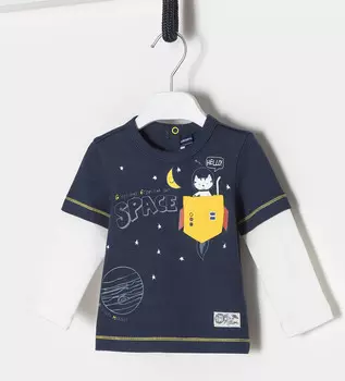 Футболка с длинным рукавом для маленького мальчика