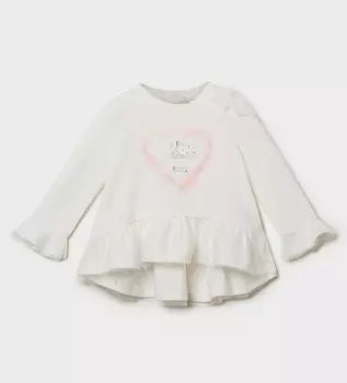 Футболка с длинным рукавом для маленькой девочки Original Marines (3-6 месяцев (Рост 62-68))