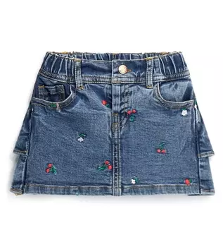 Юбка джинсовая для маленькой девочки