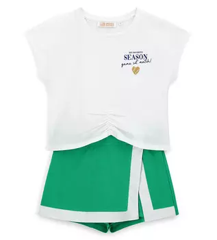 Комплект (футболка+шорты) для девочки