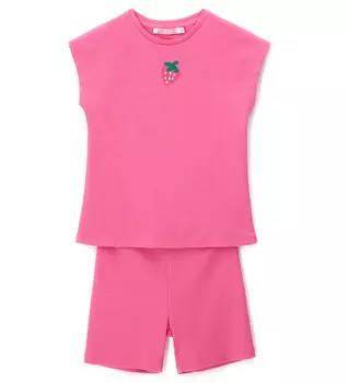 Комплект (футболка+шорты) для девочки