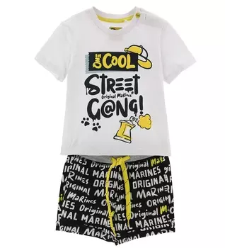 Комплект (футболка+шорты) для маленького мальчика Original Marines (3-6 месяцев (Рост 62-68))