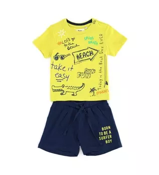 Комплект (футболка+шорты) для маленького мальчика Original Marines (3-6 месяцев (Рост 62-68))