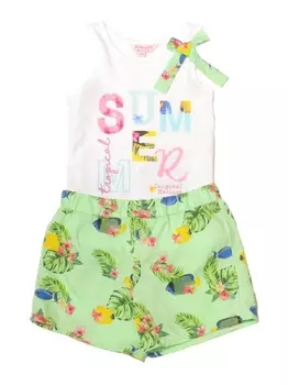 Комплект (майка+брюки) для маленькой девочки Original Marines (3-6 месяцев (Рост 62-68))