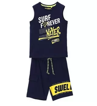 Комплект (майка+шорты) для мальчика Original Marines (4-5 лет (Рост 104-110))