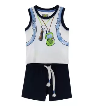 Комплект (майка+шорты) для маленького мальчика Original Marines (18-24 месяцев (Рост 86-92))