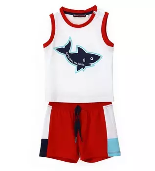 Комплект (майка+шорты) для маленького мальчика Original Marines (3-6 месяцев (Рост 62-68))