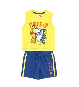 Комплект (майка+шорты) для маленького мальчика Original Marines (3-6 месяцев (Рост 62-68))