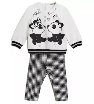 Комплект (свитшот+брюки) для маленькой девочки