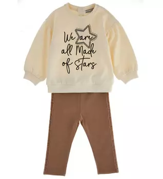 Комплект (свитшот+леггинсы) для маленькой девочки